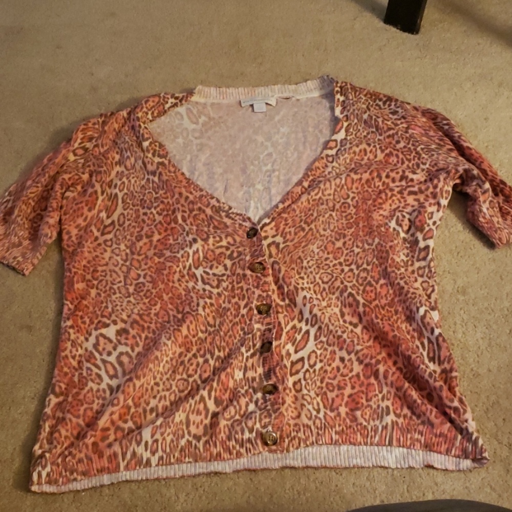 New york and company short sleeve shrug